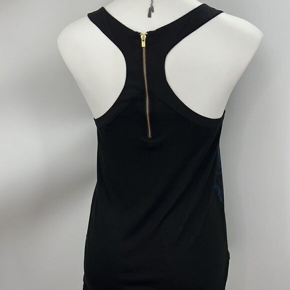 Express racerback tank black and blue - Picture 2 of 5